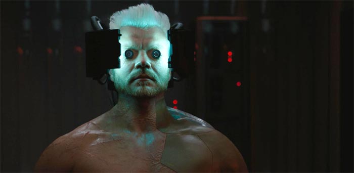 Batou otrzymuje implanty oczne - Ghost In The Shell 2017