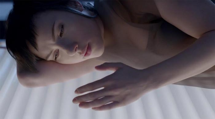 Major (Johansson) w zamyśleniu - Ghost In The Shell 2017